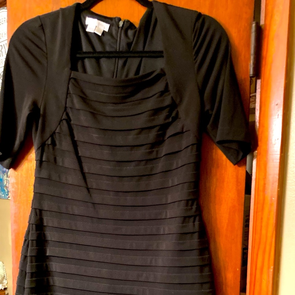 London Times Black Dress